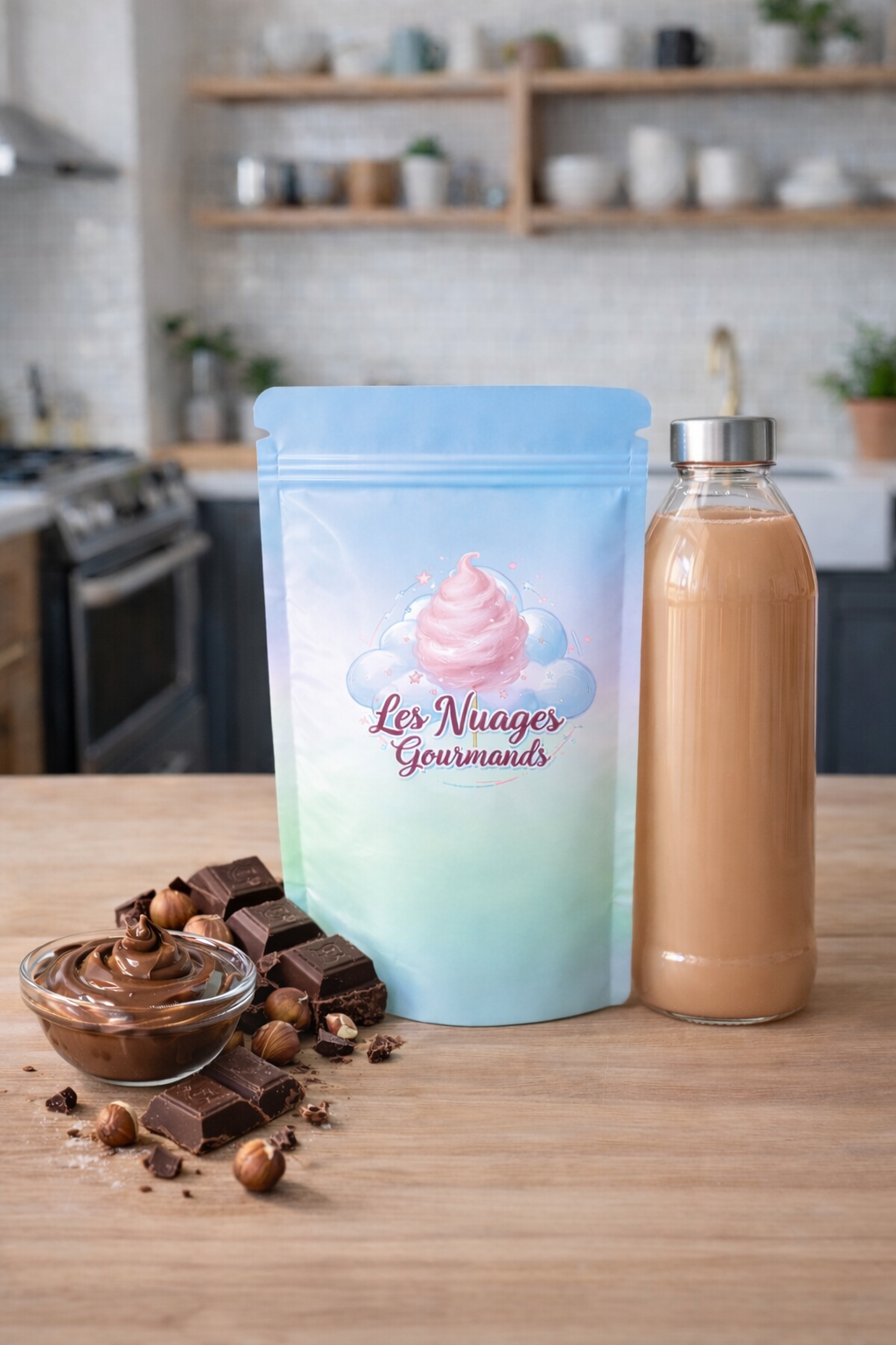 nuage gourmand xxl choco noisette