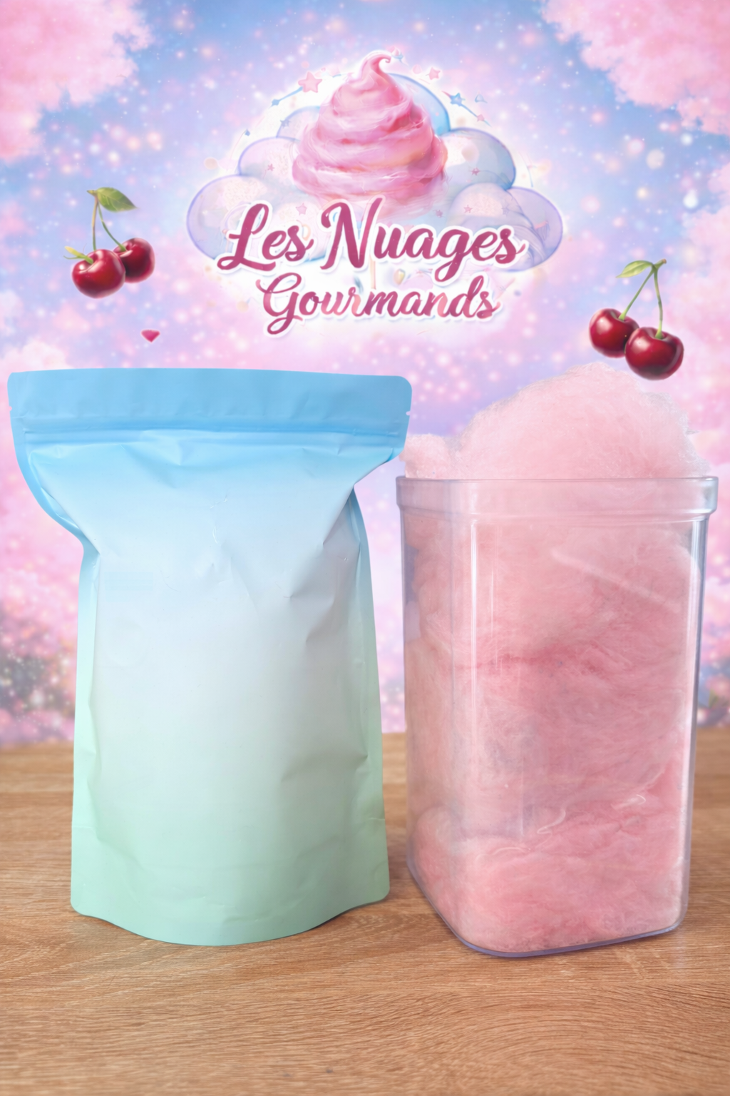 nuage gourmand xxl cerise